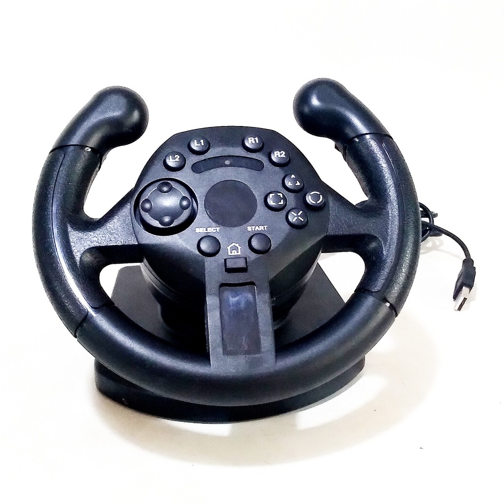 Jual Joystick Stir Mobil Racing Game Steering Wheel Vibration for XBOX ...