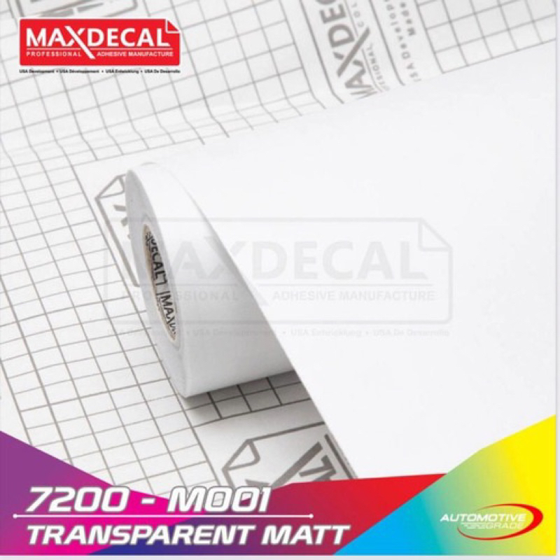 Jual Stiker Maxdecall Transparan Matte | Shopee Indonesia