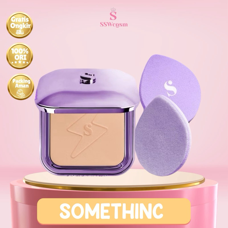 Jual SOMETHINC Copy Paste COVERBLUR™ Powder Foundation 12g | Two Way ...