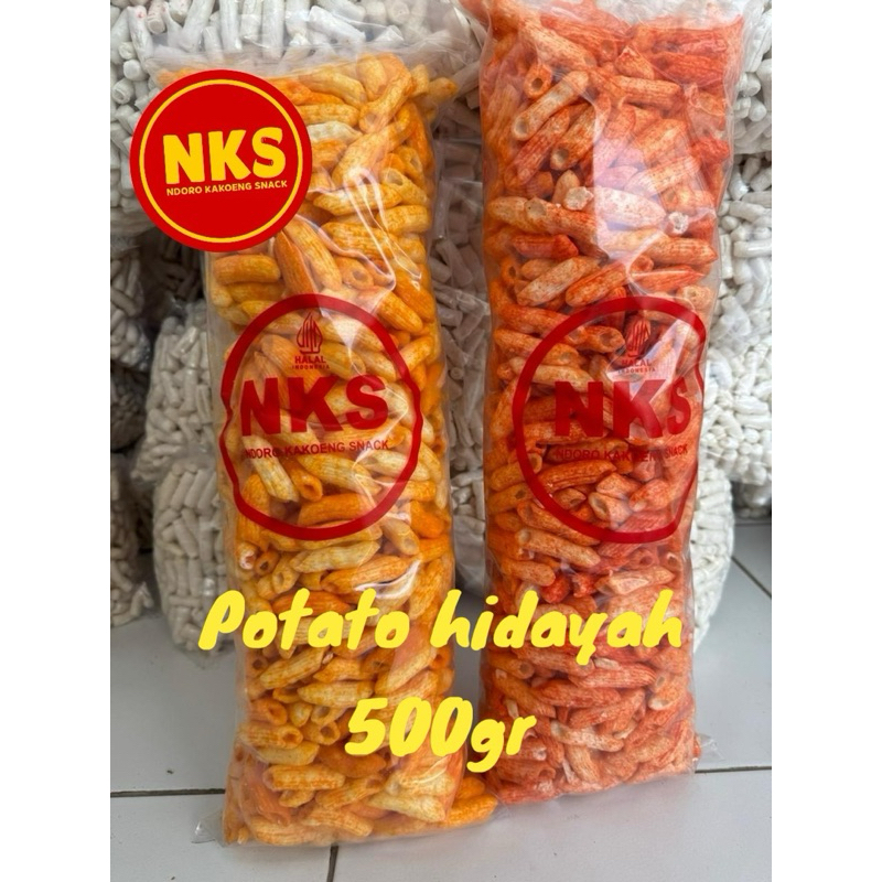 Jual POTATO NKS ,SNACK KENTANG GARING RENYAH 500gr | Shopee Indonesia