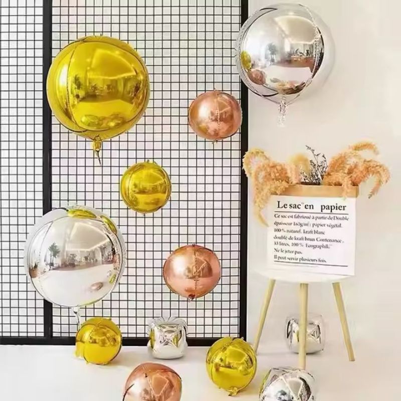 Jual Balon Foil 4D Bulat Orbz (Impor) | Shopee Indonesia