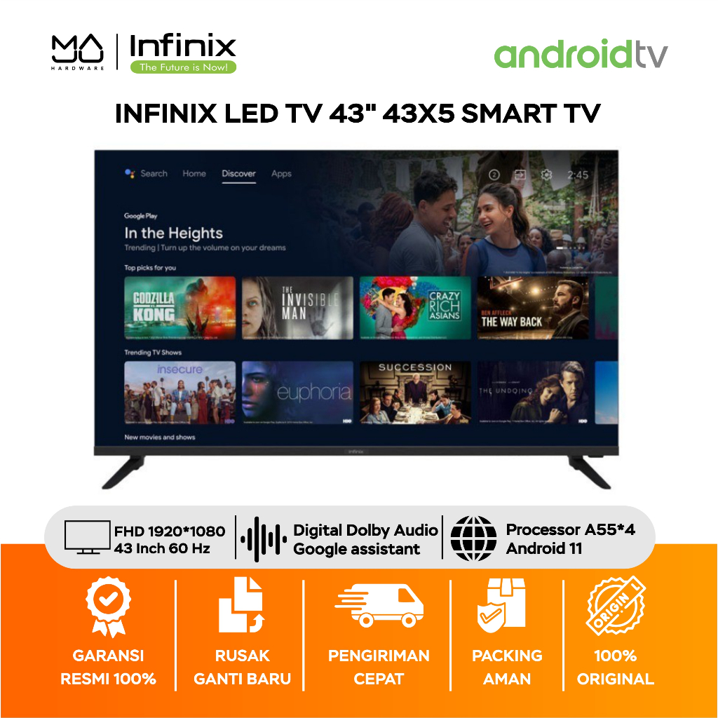 Jual Infinix Smart TV 43X5 - 43