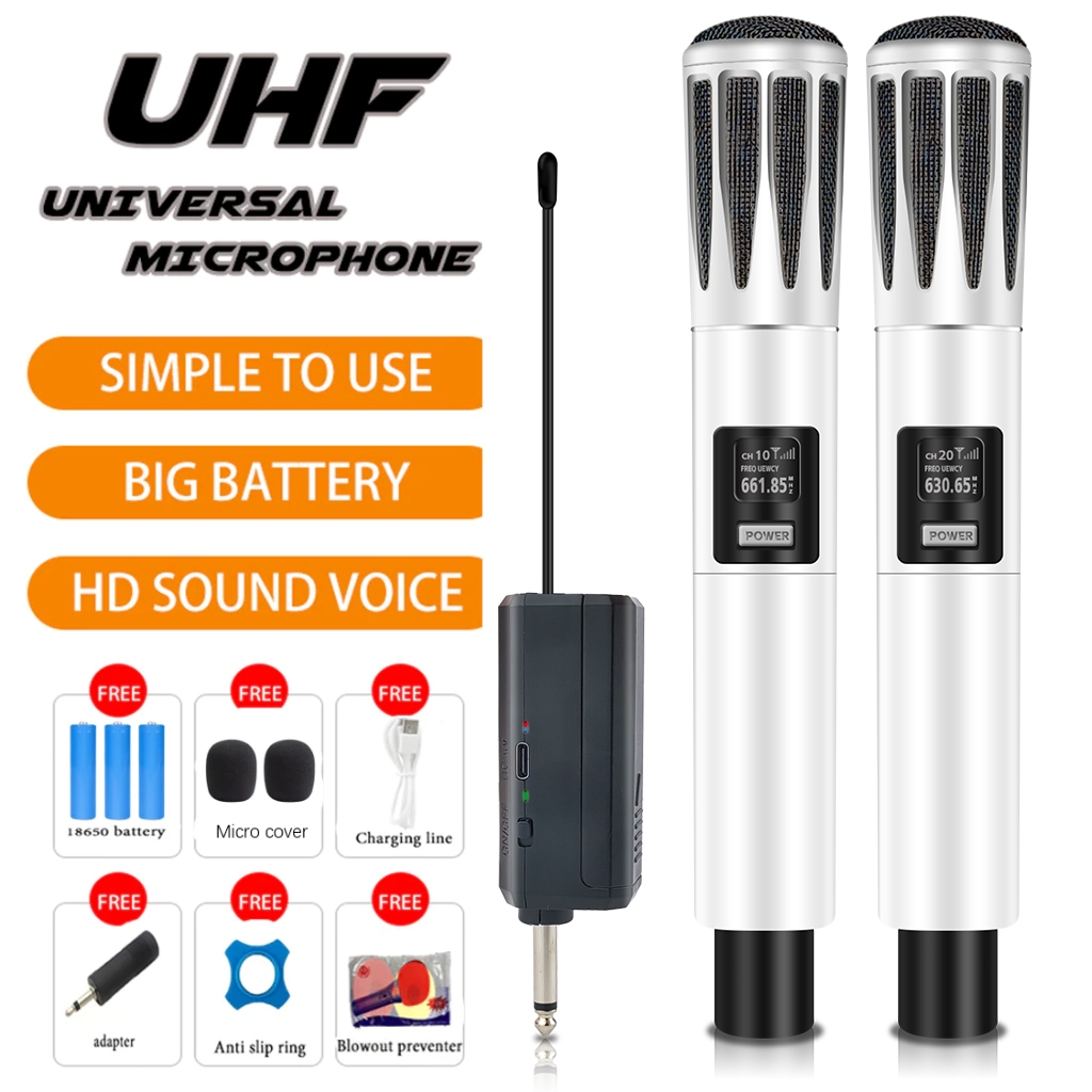 Jual MICO Microphone Wireless Karaoke Profesional Wireless Tanpa Kabel