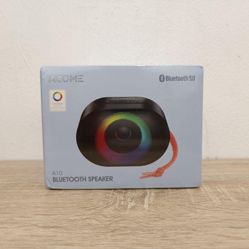 Jual ACOME A10 Speaker Bluetooth 5.0 10W IPX6 Waterproof RGB Light ...