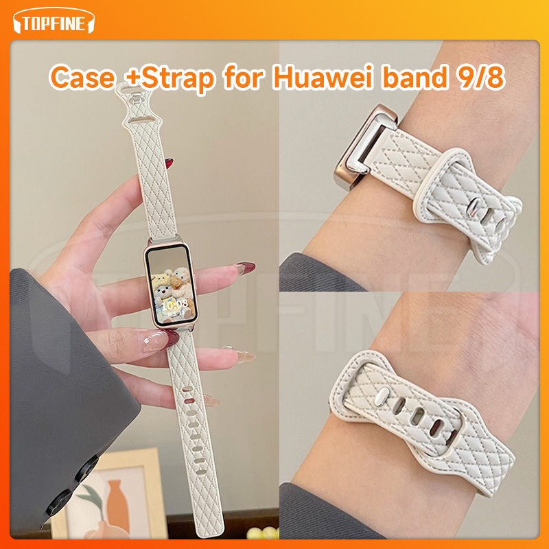 Jual Tali Jam Tangan Huawei Band 10 strap / huawei band 9/8 Tali+ case ...