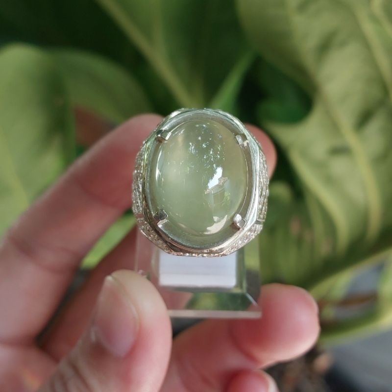 Jual BATU BIO SOLAR BESAR RING PERAK | Shopee Indonesia