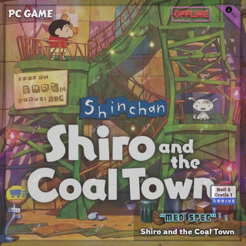 Jual Shin chan Shiro and the Coal Town - Digital Deluxe Edition - Game ...