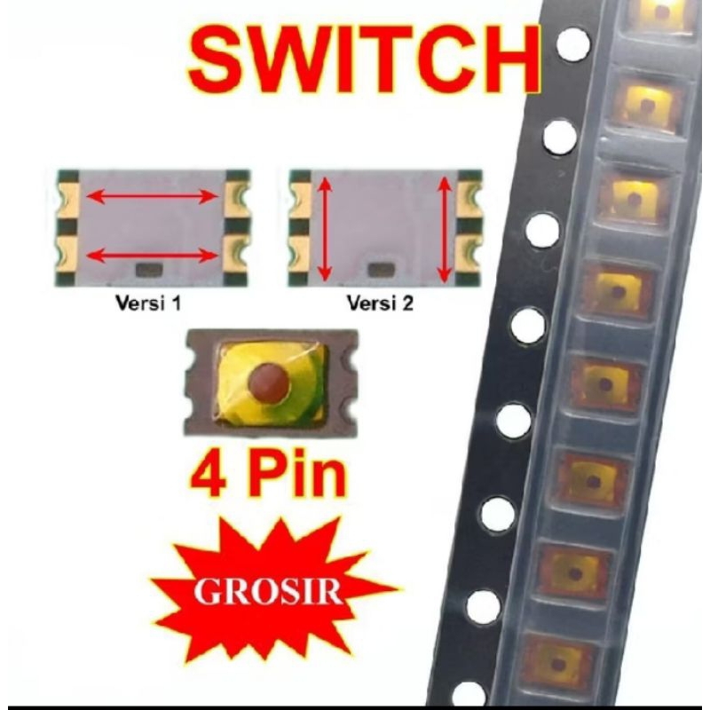 Jual Switch On Off 4 Pin Oppo | Vivo | Realme, dll | Shopee Indonesia