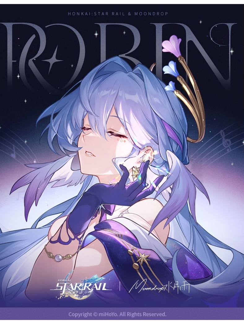 Jual Moondrop X Honkai Star Rail Robin Collaboration Model TWS | Shopee ...