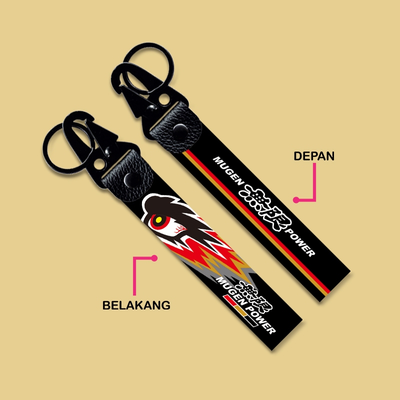 Jual GANTUNGAN KUNCI PREMIUM MUGEN POWER EYE KANJI JAPAN JDM KEY CHAIN ...
