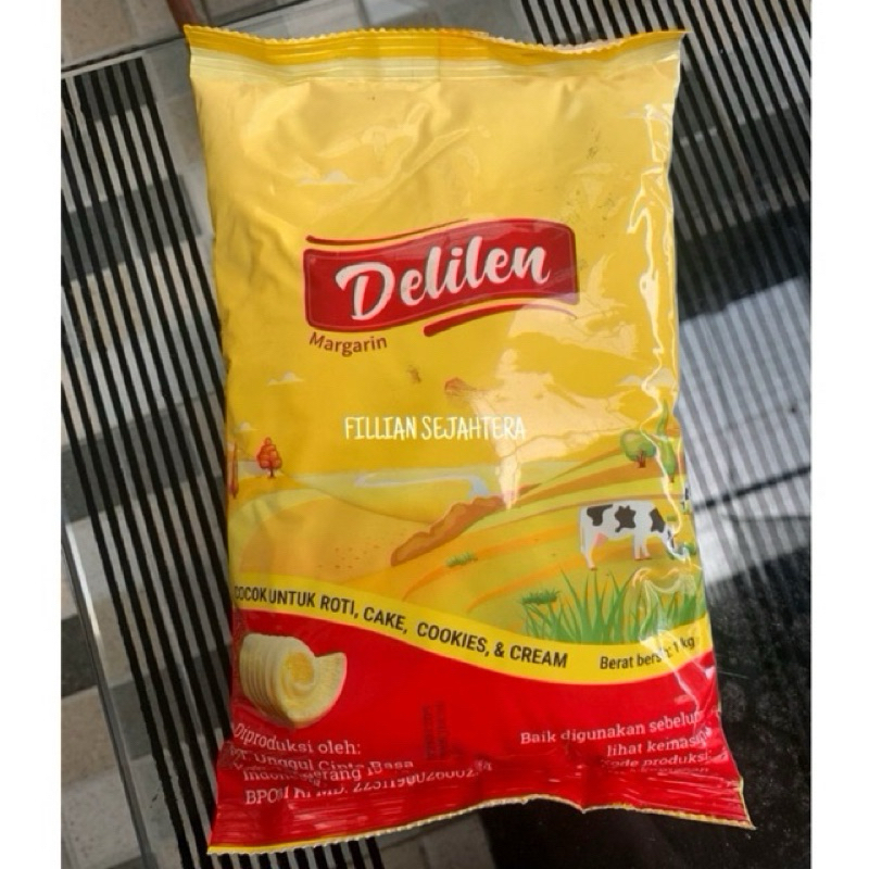 Jual Margarin Delilen / Butter Milk / Margarine Aroma Susu 1 Kg ...
