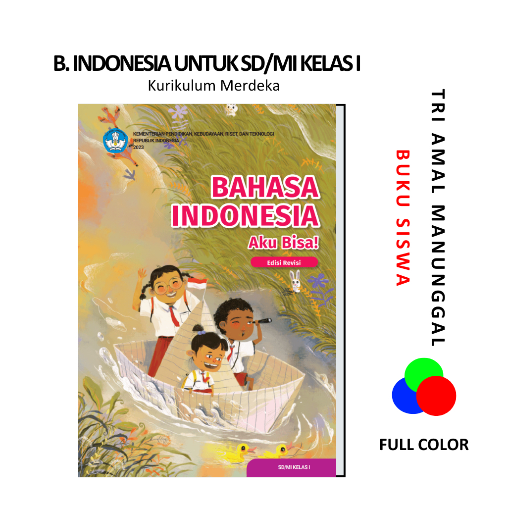 Jual Buku Siswa Bahasa Indonesia Untuk SD/MI Kelas 1 Kurikulum Merdeka ...