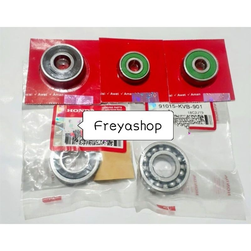 Jual Laher bearing gearbox rasio set honda ori,beat fi,beat pop,beat ...