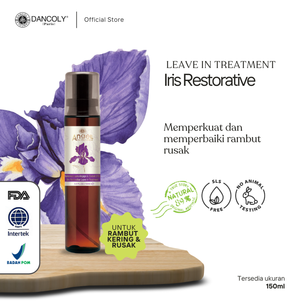 Jual Dancoly Iris Leave in Treatment 150 ml | Leave in Spray | Hair ...