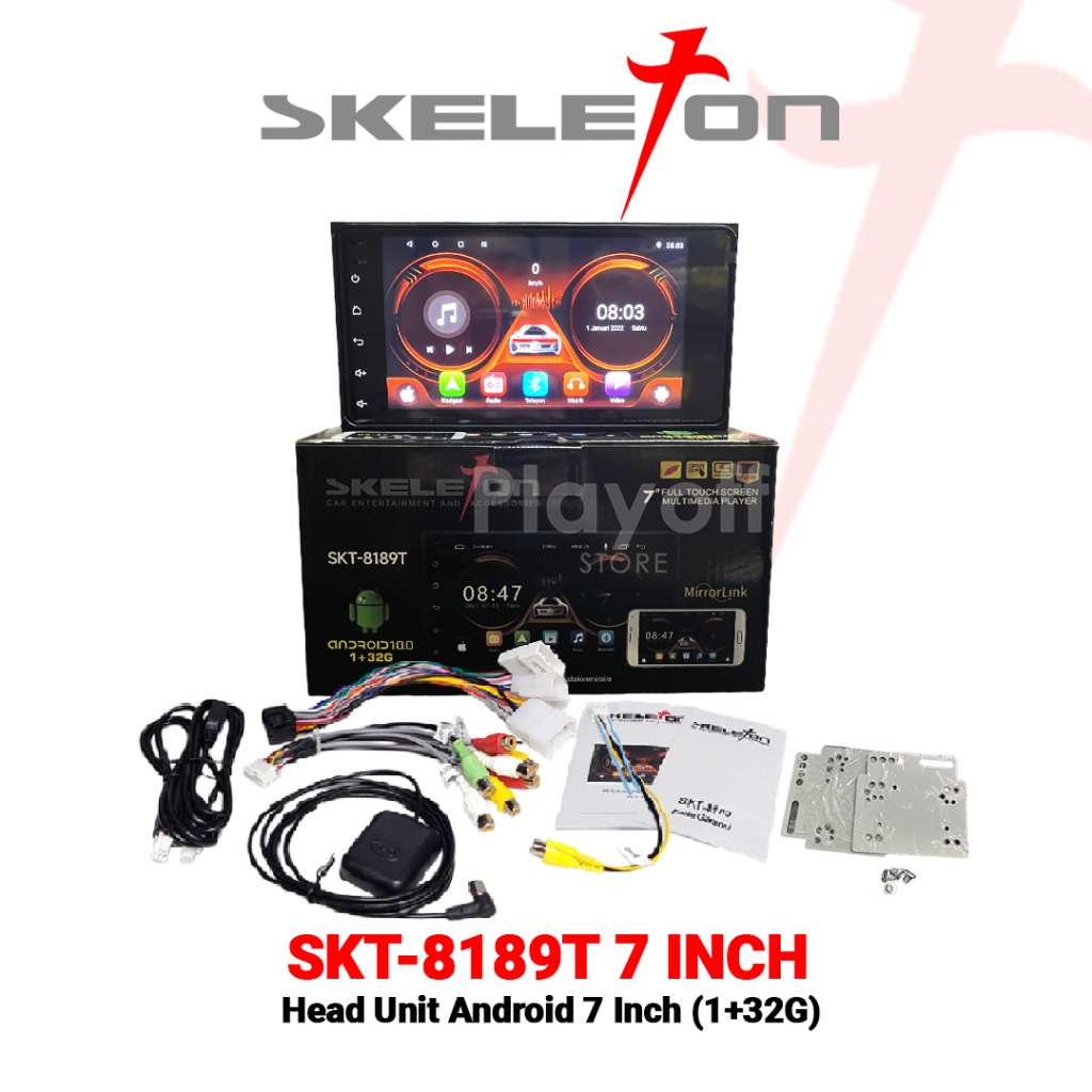 Jual Head Unit Android 7 Inch Skeleton (Plug and Play TOYOTA ...