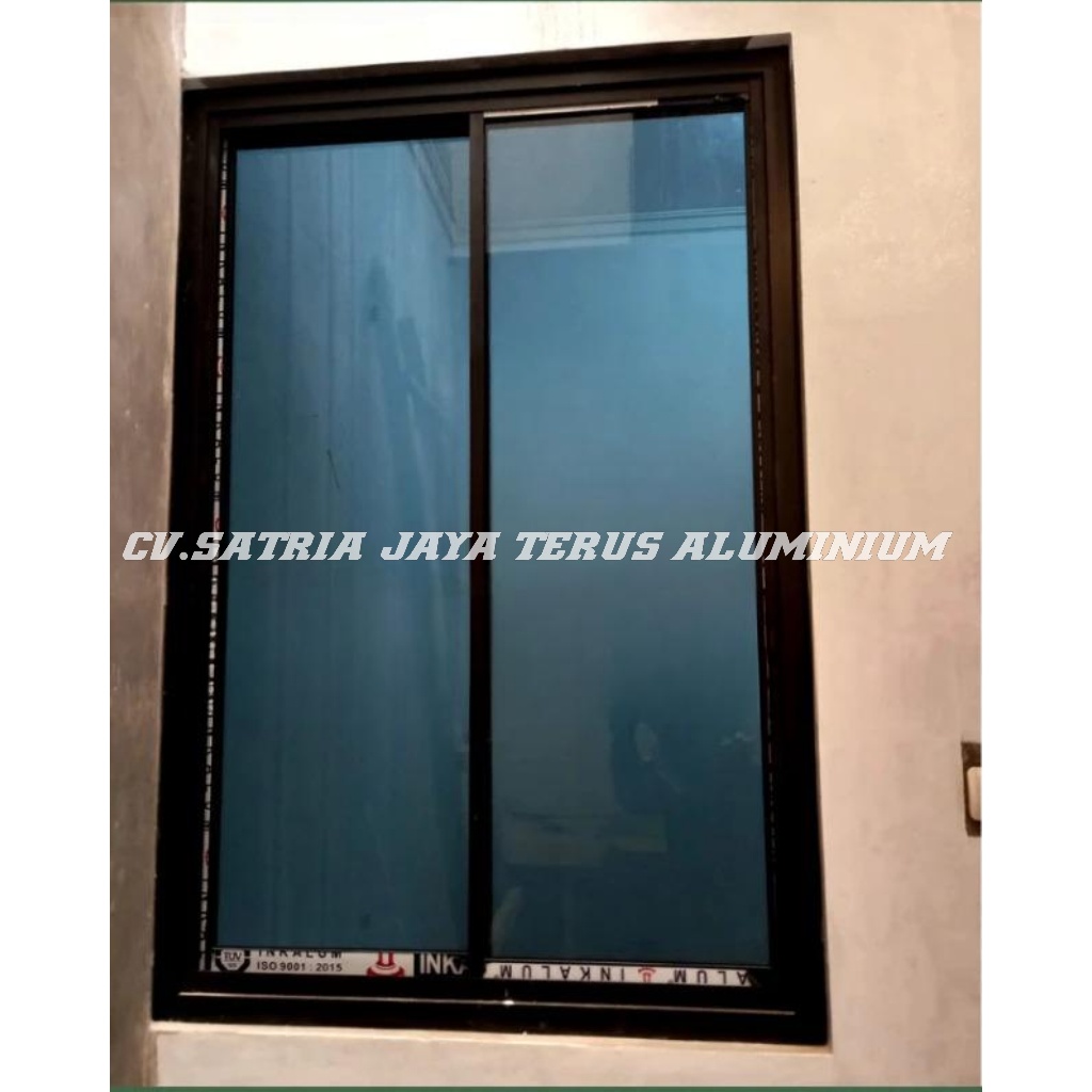 Jual JENDELA ALUMINIUM SLIDING/ GESER UK 100x40 BISA CUSTOM UKURAN ...