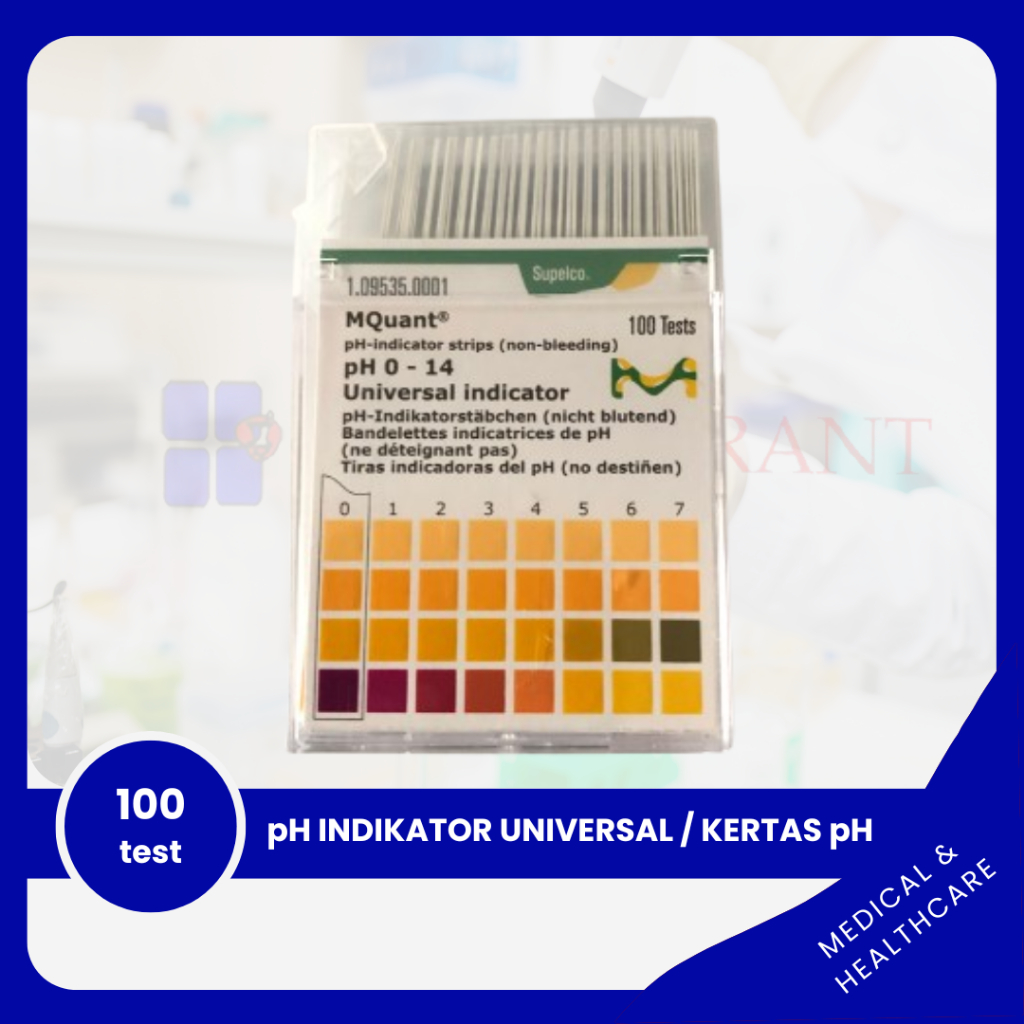 Jual pH Indikator Universal 0-14 Merck / Universal Indicator / pH ...