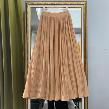 Uniqcloth Agnes Ceruty Skirt Pleats Rok Plisket