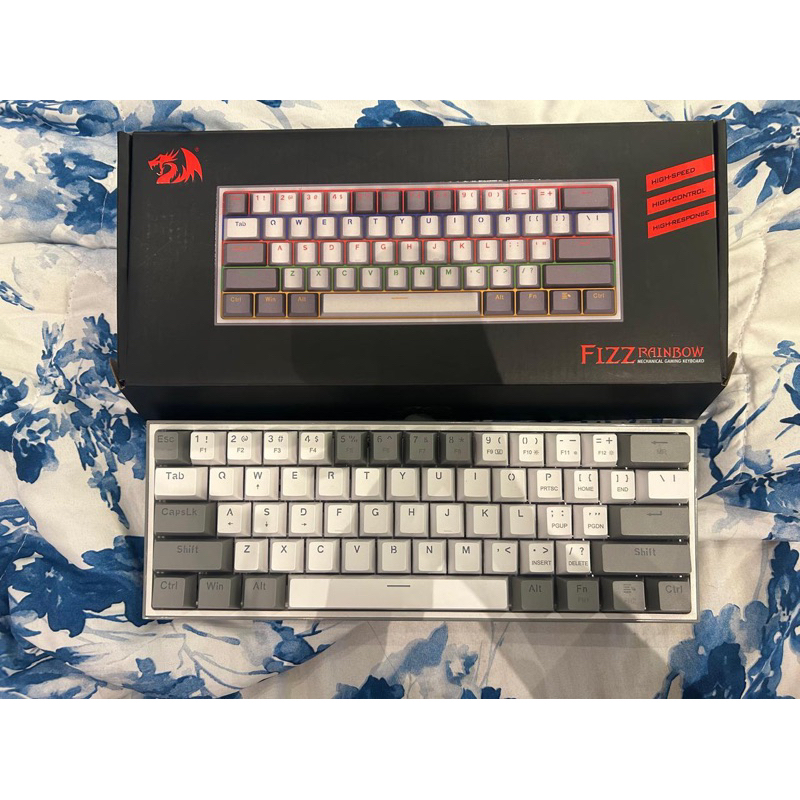 Jual FizZ Redragon K617 Rainbow Mechanical Gaming Keyboard | Shopee ...