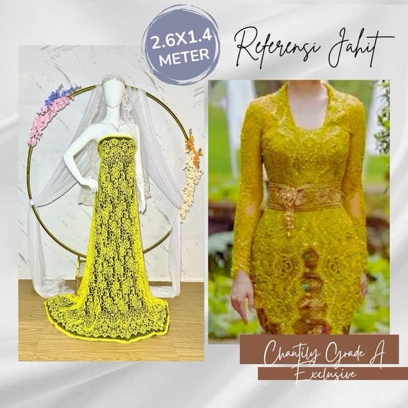 Jual (Grade A) Kain Panel Semi Prancis Cord 0772 - Kuning Sari - Ukuran ...