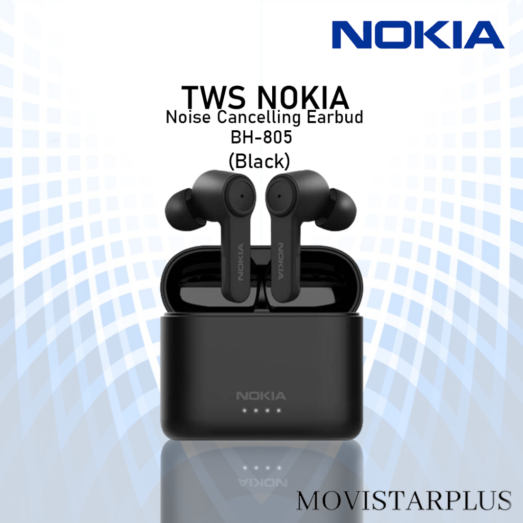 Jual NOKIA TWS Noise Cancelling Earbuds BH-805 Bluetooth IPX