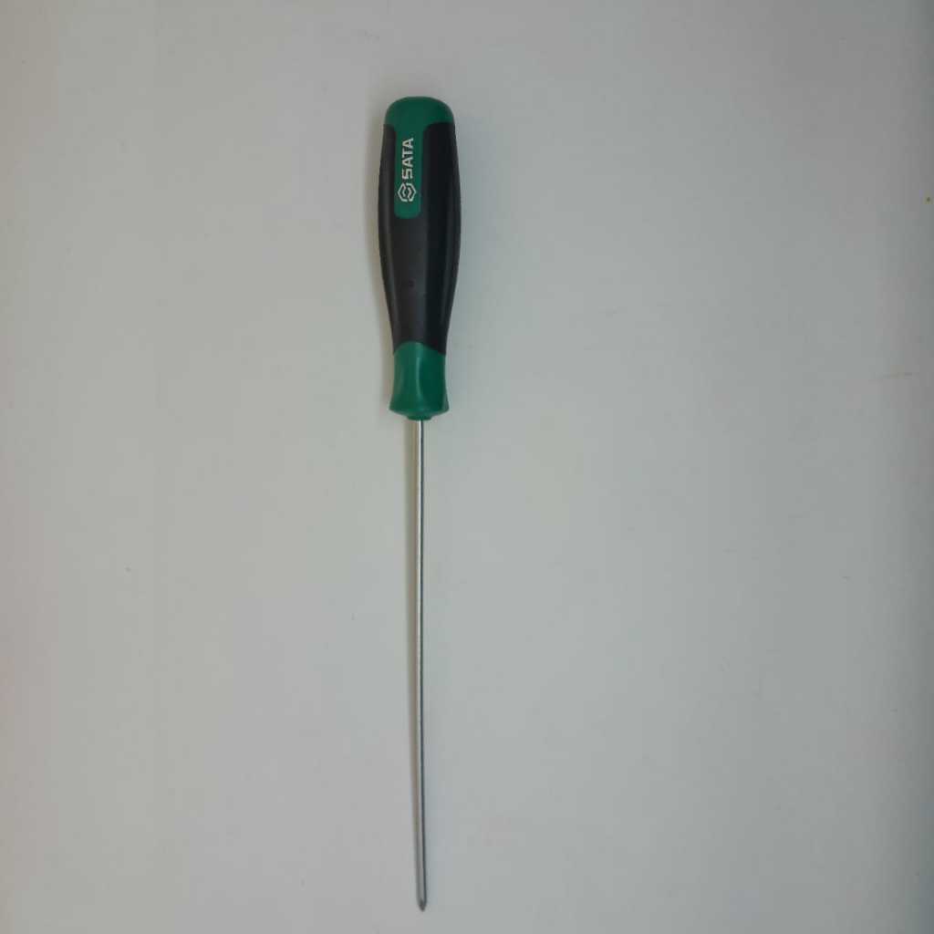 Jual SATA 63504 Obeng Plus PH 0 X 150 mm Cushion Grip PH Screwdriver ...