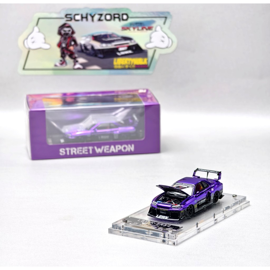 リバティーウォーク LBWK Slammed Skatedeck ER34 あたお 品番