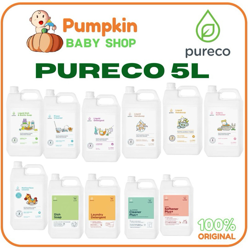 Jual PURECO Refill 5L - Pureco All Variant 5 Liter / pureco detergent ...