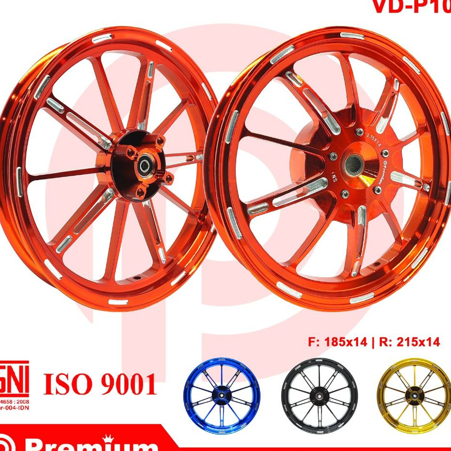 Jual Velg Premium P10 MioM3/MioZ/MioGear125/Fino125/Xride125