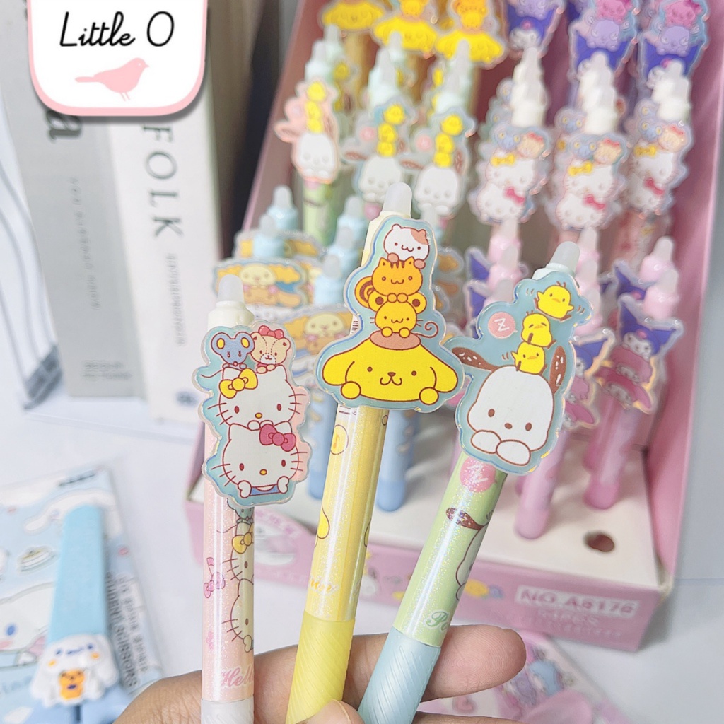 Jual Gratis Bungkus Kado Gel Ink Pen pulpen gel karakter pulpen gel