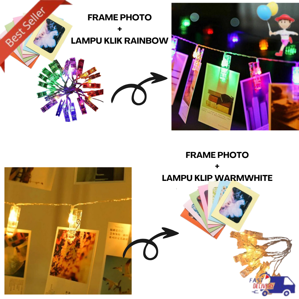 Jual Paket Lampu dan Frame Photo / Set Lampu dan Bingkai Foto 2R ...