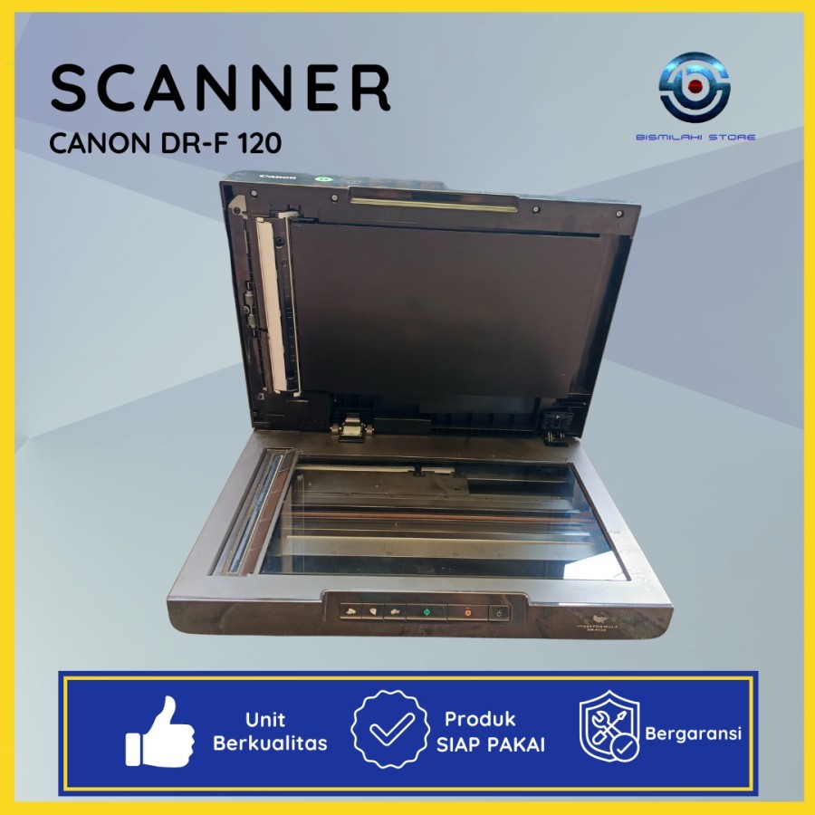 Jual Scanner Folio Canon DR-F120 Dengan ADF Dan Flatbed Bisa Untuk F4 ...