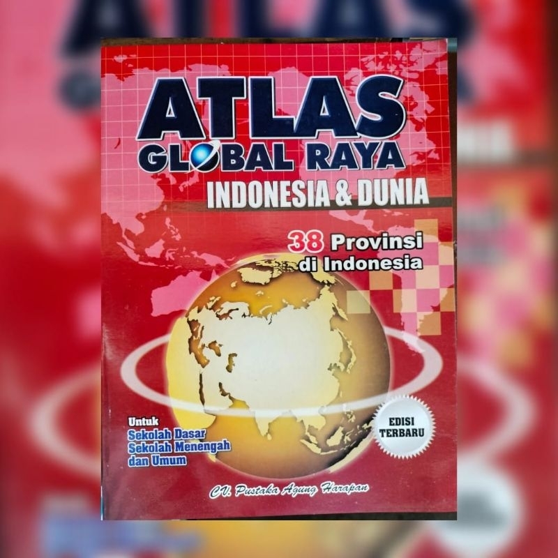 Jual ATLAS INDONESIA dan DUNIA 38 PROPINSI | Shopee Indonesia