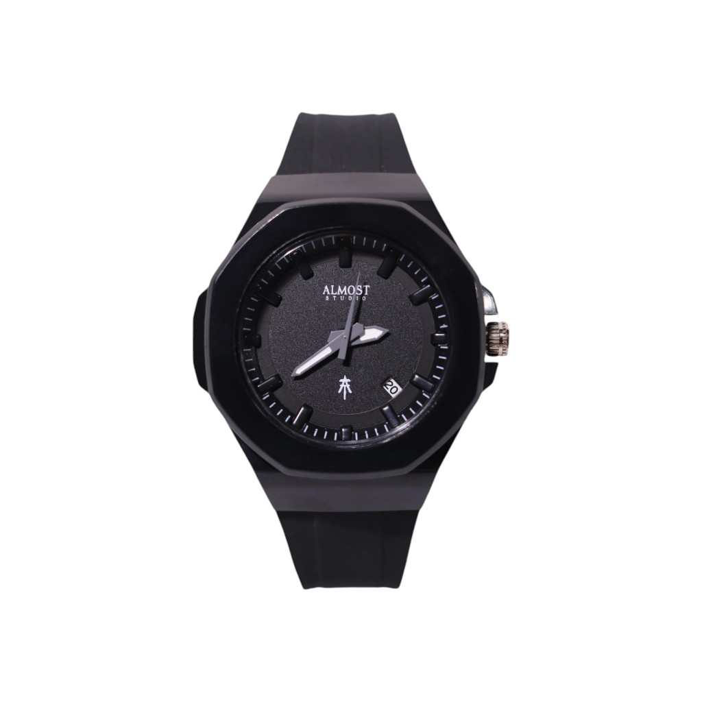 Jual Almost Studio Jam Tangan Analog - Octave Black | Shopee Indonesia