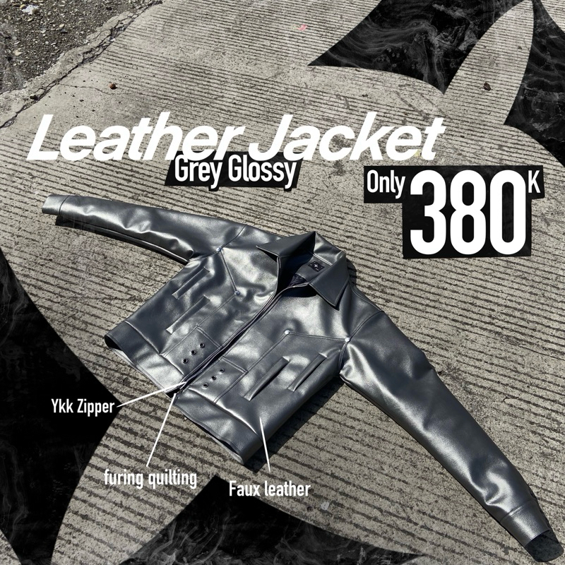 まぁ.♡さん専用☆新品未使用☆Faux leather crop jacket