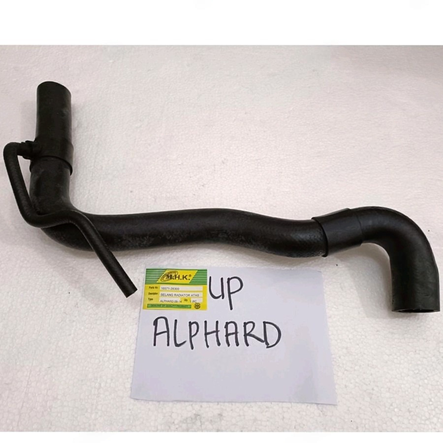 Jual SELANG RADIATOR ATAS TOYOTA ALPHARD ANH-20, VELLFIRE THN 2009-2014 ...