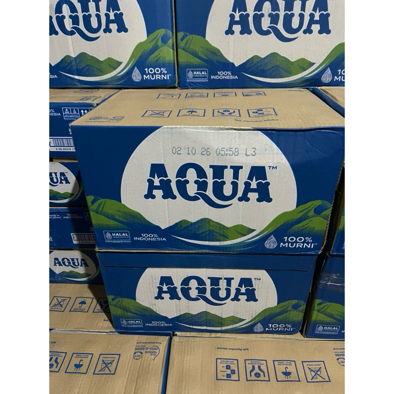 Jual AQUA 600ml / DUS | Shopee Indonesia