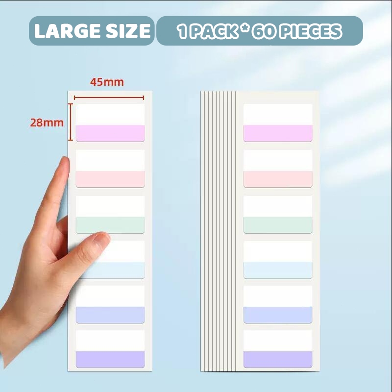 Jual Eeghrerr 240PCS Sticky Notes Index Tab / Penanda / Pembatas ...