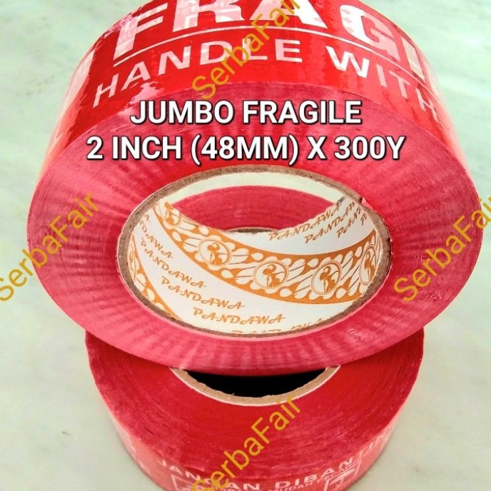 Jual FG2 Lakban Fragile Pandawa 2 Inch 48mm x 3 Yards Ecos | Shopee ...