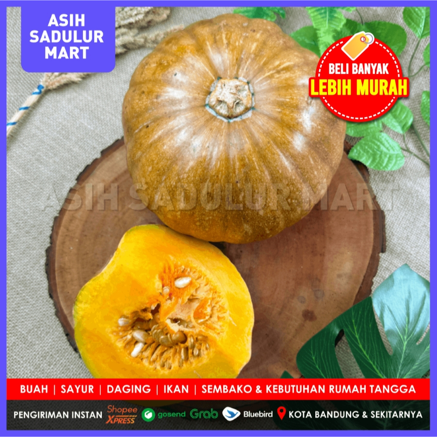 Jual Labu 500g / 1kg / 1 Buah Utuh Sayur Segar Promo Bandung | Sayuran ...