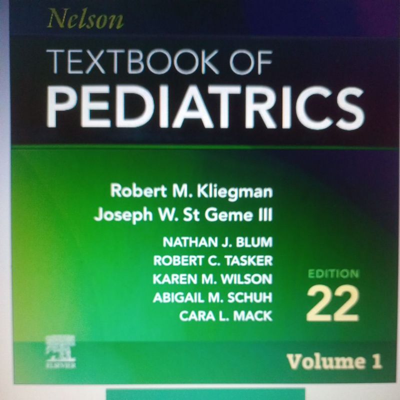 Jual Nelson Textbook of Pediatric 22nd Vol.1 | Shopee Indonesia
