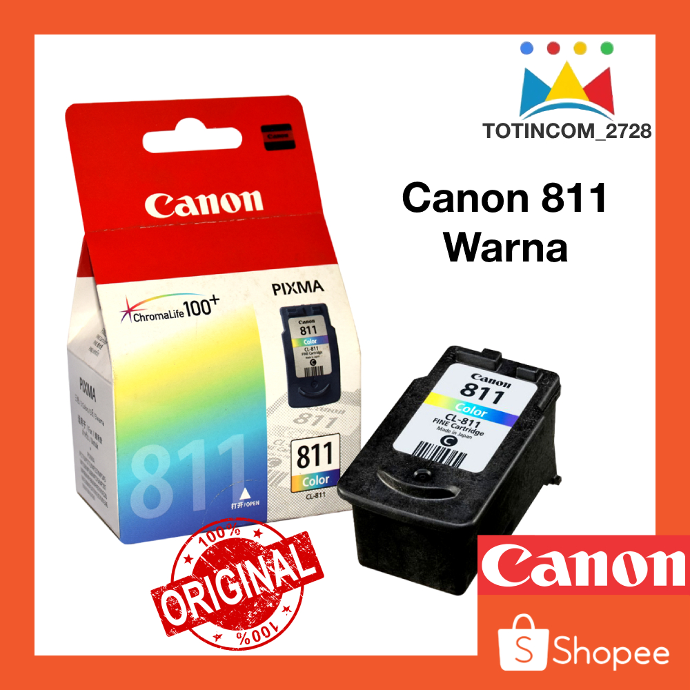 Jual Canon PG 810 Black CLI 811 Color untuk Printer Ip2770 MP287 MP257 ...