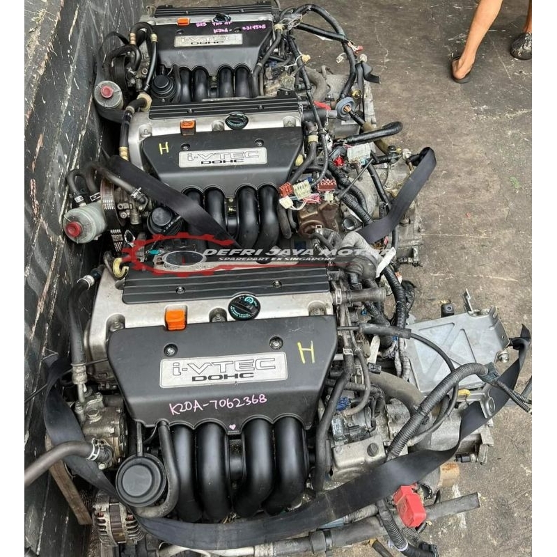 Jual engine mesin honda crv gen 2 K20 2.0 2000cc Only | Shopee Indonesia