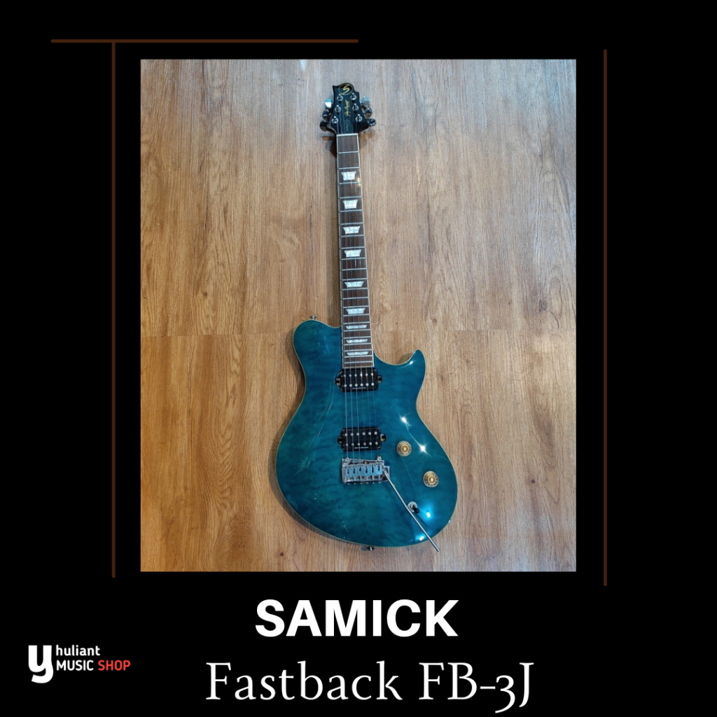 Jual Samick Fastback FB 3J Elektrik Guitar Original New Shopee Indonesia