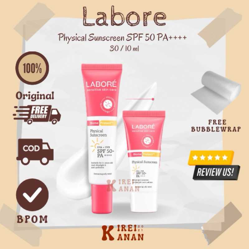 Jual labore biomeprotect physical sunscreen spf 50 Pa+++ 30 / 10 ml ...