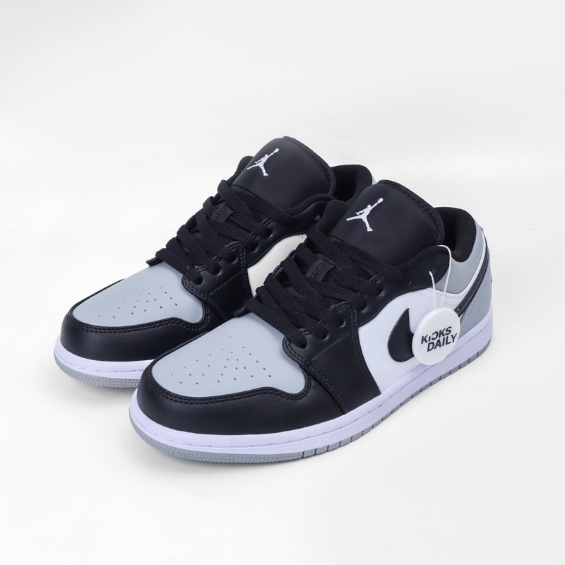 Sneakers Nike Air Jordan 1 Low Smoke Shadow Grey Toe 100 Original BNIB