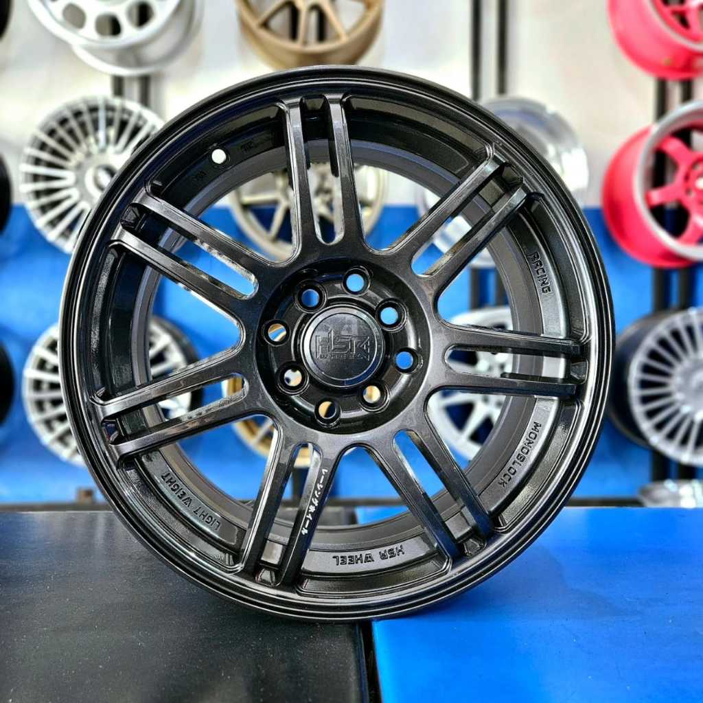 Jual VELG HSR BOON RING 16 DOUBLE PCD WARNA GUNMET | Shopee Indonesia