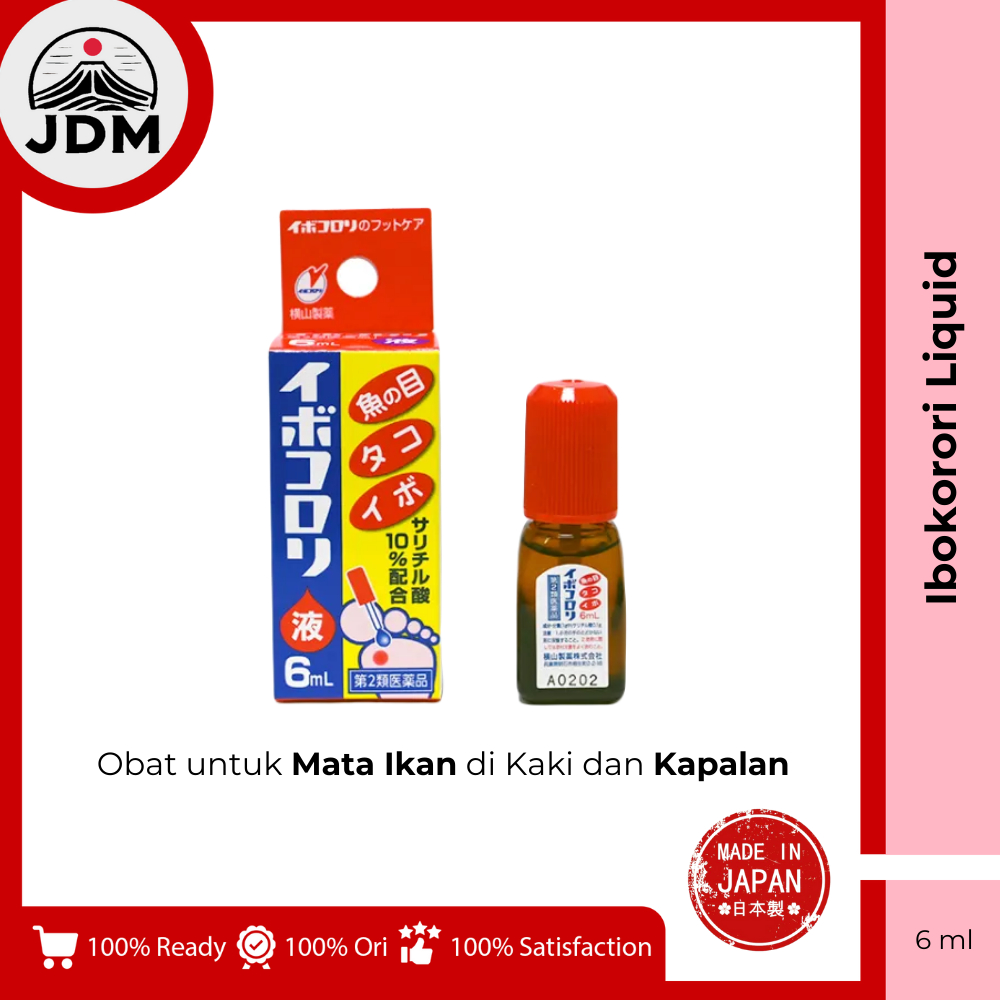 Jual JDM - Ibokorori Liquid 6ML/10ML 100% Original Asli Japan | Shopee ...
