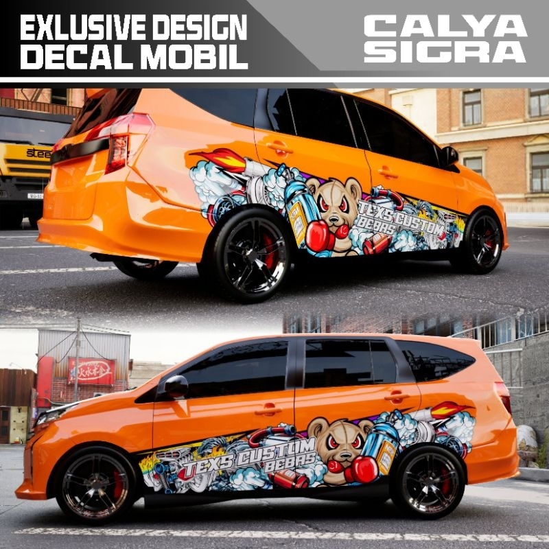 Jual stiker mobil thailook | decal mobil thailook | striping thaillok ...