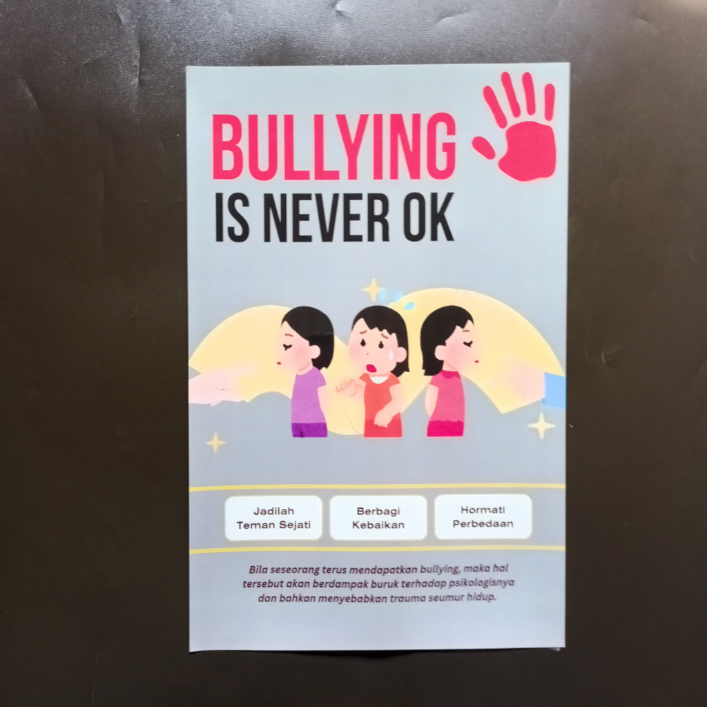 Jual Stiker STOP Bullying | Bullying Is Never OK | Dampak Buli ...